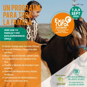 Programa completo de la expo rural 2018
