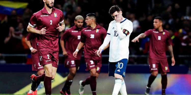 Messi, la imagen de otra derrota