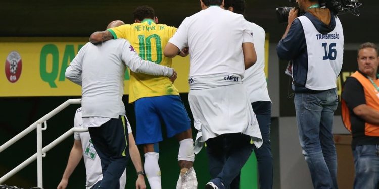 Neymar, se pierde la copa america