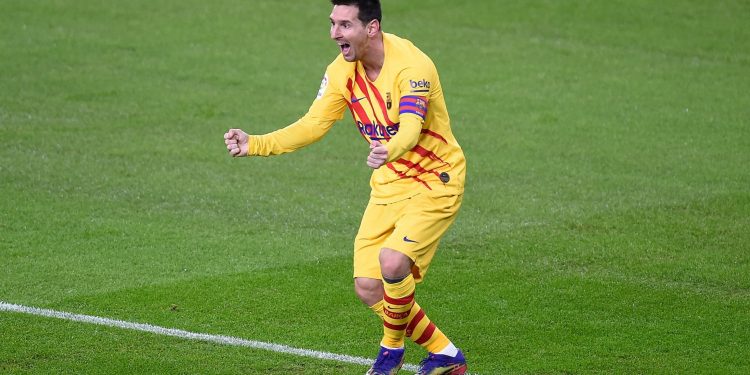 Messi celebra otro titulo