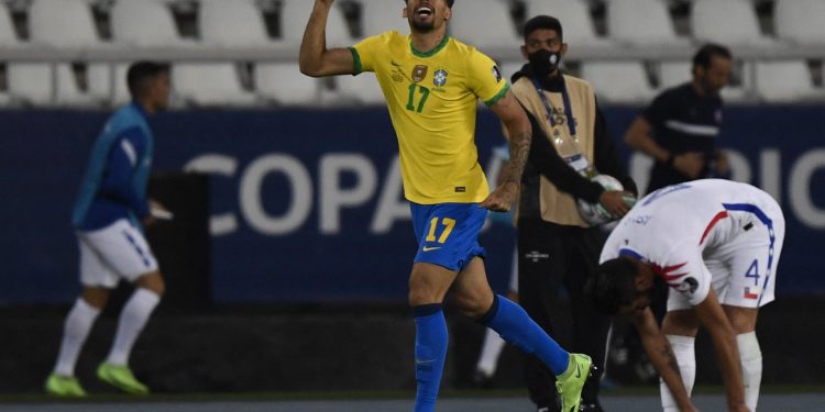 Paqueta marco el gol del triunfo brasileño