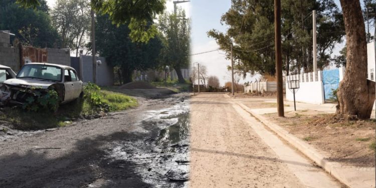 El antes y después de las obras de urbanización en barrio las magdalenas por parte de la provincia