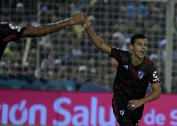 Ferreira celebra su gol