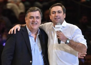 Negri y mestre en un acto de cambiemos archivo