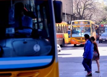 Paro de colectivos ilustrativa gentileza la voz