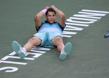 Thiem en el festejo