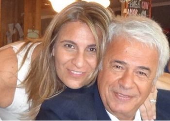 Candelaria de la sota con sus papá (archivo)