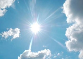 Cielo parcialmente nublado