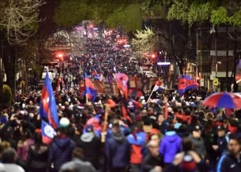 San lorenzo y un momento historico