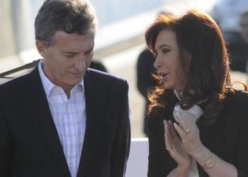 Macri con cfk