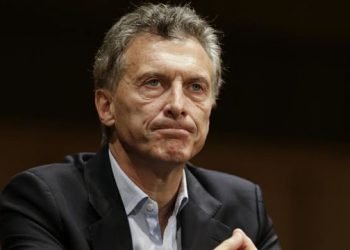 Macri enojado