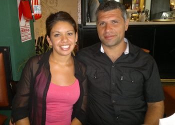 Denise y su ex pareja