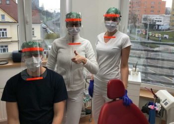 Las mascaras donadas