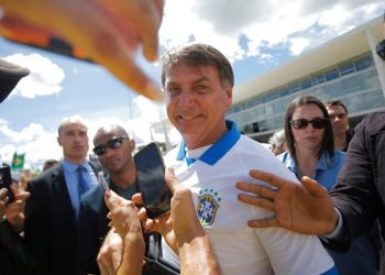 Bolsonaro en la calle