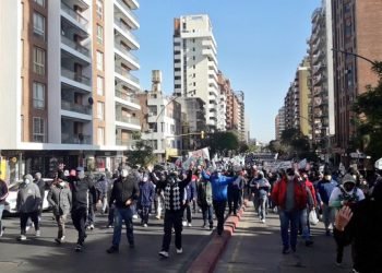 Movilización javier sassi