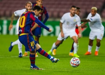 Messi anoto de penal