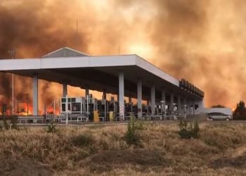 Voraz incendio cordoba