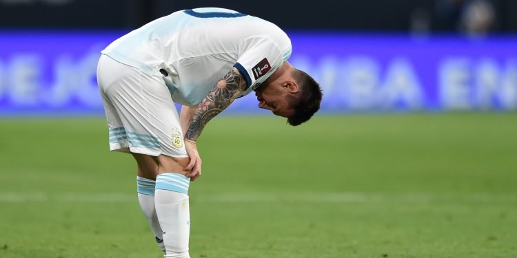 Messi no tuvo un buen partido