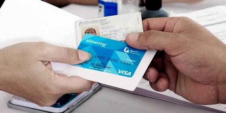 Tarjeta alimentar