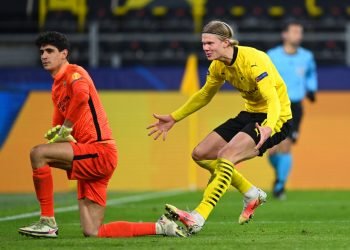 Haaland otra vez figura