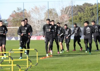 Argentina en el entrenamiento previo