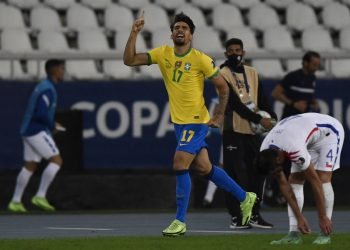 Paqueta marco el gol del triunfo brasileño