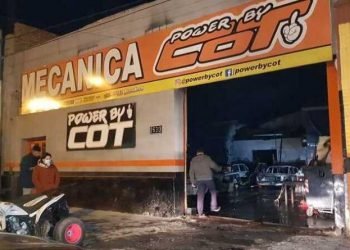 Incendio taller mecánico (1)