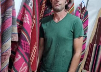 Sebastián y sus ponchos andinos