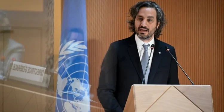 Santiago cafiero en la onu