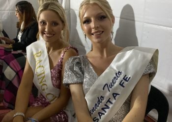 Angelina Casazza y Sofía Sagrera, candidatas a Reina Nacional del Trigo