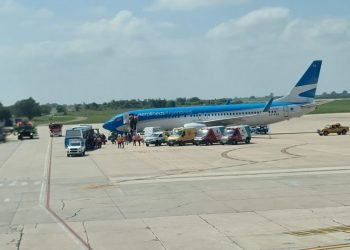 Un avión aterrizó de último momento en córdoba