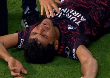 Grave lesión de robert rojas, defensor de river