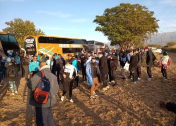 Belgrano y su gente ya están en la rioja