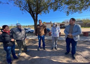 Inauguración de cloacas en colonia caroya