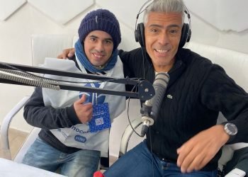 Rubén, un censista que circulaba por recta martinolli, nos visitó en nuestra casa de más radio