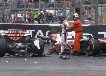 Terrible accidente sin consecuencias para mick schumacher