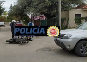 Una mujer resultó lesionada en un accidente de tránsito