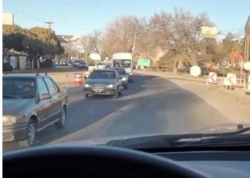 Feriado XXL: Ruta 9 norte con largas filas de autos