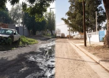 El antes y después de las obras de urbanización en barrio las magdalenas por parte de la provincia