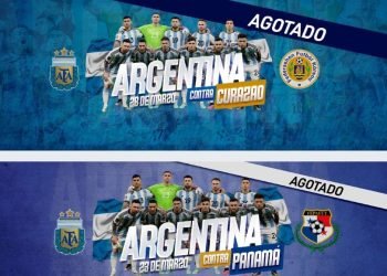 ¡Agotado!: en una hora se vendieron todas las entradas para Argentina vs Curazao