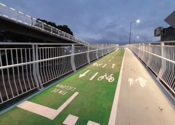 Inauguran la nueva ciclovía en altura de Córdoba