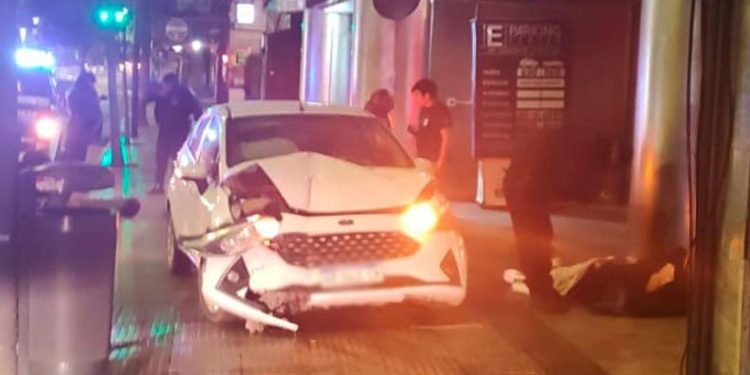 Choque boulevard illia barrio nueva cordoba