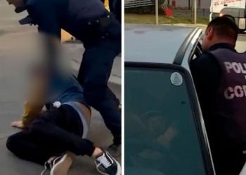 Golpiza policia cordoba