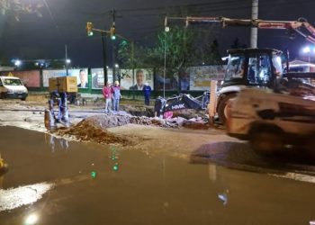 Corte en Recta Martinolli: el tránsito recién se normalizaría en el día de mañana