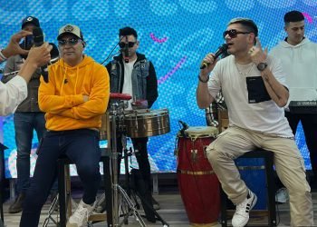 La Barra y el Dani Guardia en el arranque de Cuarteteando Más