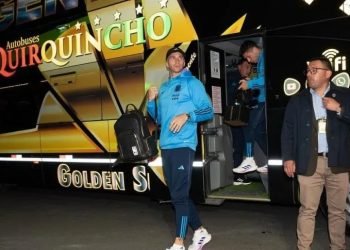 Argentina llegó a la altura de La Paz para medirse con Bolivia