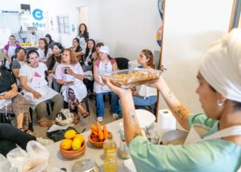 Cantinas Saludables: referentes de las escuelas municipales se capacitan en la preparación de menús sanos y nutritivos