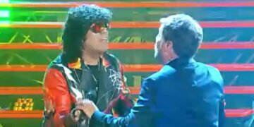 Gran debut de la Mona Jiménez en la TV porteña