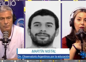 Martín Nistal: “El 39% de los estudiantes no quiere ir al colegio y los padres los apoyan”
