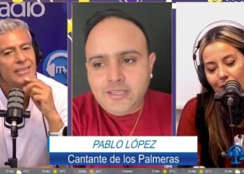 Pablo López presentó a la nueva agrupación de Los Palmeras